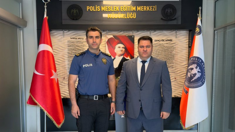 Özel Güvenlik Eğitimcilerinden Erzurum Polis Okulu Müdürü Ahmet Kasap'a ziyaret